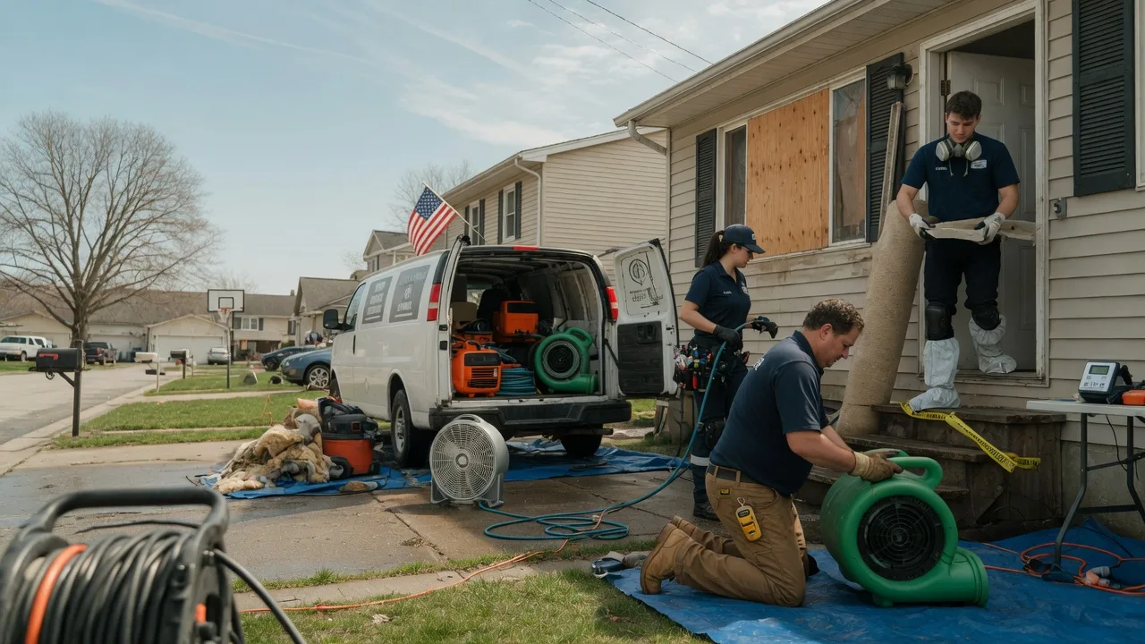 Water Damage Restoration in Austinville, IA near me